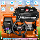 12V Kids Electric Ride-On Dump Truck with Remote Control and Power Wheels Magic Cars 23