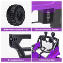 12V Electric Kids Ride-On Jeep Car with Power Wheels, 4mph Speed, LED Lights, and Parental Remote Control Magic Cars 4