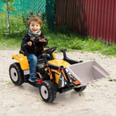 12V Kids Ride-On Excavator Truck with Adjustable Arm and Bucket Toy Magic Cars 1