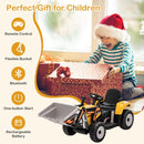12V Kids Ride-On Excavator Truck with Adjustable Arm and Bucket Toy Magic Cars 4