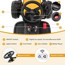 12V Kids Ride-On Excavator Truck with Adjustable Arm and Bucket Toy Magic Cars 8