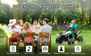 12V Electric Kids Ride-On ATV Quad with Battery Powered 4 Wheels and Adjustable Speed Magic Cars 10
