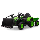 12V Kids Electric Ride-On Tractor and Bulldozer Vehicle with Trailer and Music Magic Cars 1