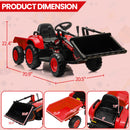 12V Kids Electric Ride-On Tractor and Bulldozer Vehicle with Trailer and Music Magic Cars 20
