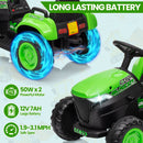 12V Kids Electric Ride-On Tractor and Bulldozer Vehicle with Trailer and Music Magic Cars 5