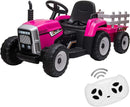 12V Electric Kids Ride-On Tractor Car with Trailer and Remote Control Magic Cars 0