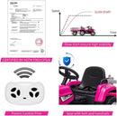 12V Electric Kids Ride-On Tractor Car with Trailer and Remote Control Magic Cars 4