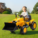 12V Electric Ride-On Kids Tractor Excavator with Battery, Remote Control, and Digging Handle Magic Cars 2