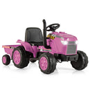 12V Kids Ride-On Tractor with Trailer and Remote Control for Toddlers Magic Cars 0