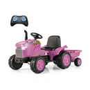 12V Kids Ride-On Tractor with Trailer and Remote Control for Toddlers Magic Cars 1
