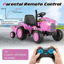 12V Kids Ride-On Tractor with Trailer and Remote Control for Toddlers Magic Cars 5