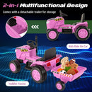 12V Kids Ride-On Tractor with Trailer and Remote Control for Toddlers Magic Cars 7