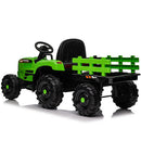 12V Battery-Powered Kids Ride-On Tractor with Trailer and Remote Control for Boys and Girls Magic Cars 16