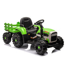 12V Kids Ride-On Tractor with Trailer, Battery Powered, Remote Control, Child-Friendly Vehicle Magic Cars 13