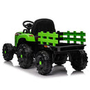 12V Battery-Powered Kids Ride-On Tractor with Trailer, Remote Control, and MP3 Music Magic Cars 15