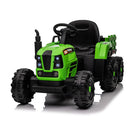 12V Battery-Powered Kids Ride-On Tractor with Trailer, Remote Control, and MP3 Music Magic Cars 17