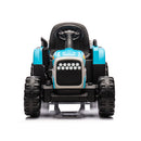12V Battery-Powered Kids Ride-On Tractor with Trailer and Remote Control, 3-Speed Child Vehicle Magic Cars 29