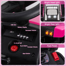12V Kids Ride-On Tractor with Trailer and Remote Control, Battery Powered Toy Vehicle Magic Cars 8
