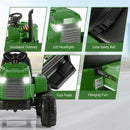 12V Electric Toy Tractor with Trailer for Kids, 2-in-1 Ride-On Car with Lights and Horn Magic Cars 9