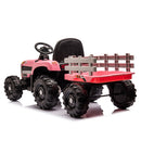 12V Battery-Powered Kids Ride-On Tractor with Trailer, Remote Control, 3-Speed, USB Charging Magic Cars 5