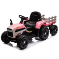 12V Battery-Powered Kids Ride-On Tractor with Trailer, Remote Control, 3-Speed, USB Charging Magic Cars Variant 0