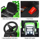 12V Kids Ride-On Tractor with Trailer, Ground Loader, RC Remote Control, and Lights Magic Cars 5