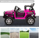 12V Electric 2-Seater Kids Ride-On Jeep Truck with Remote Control Magic Cars 15