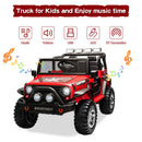 12V Electric 2-Seater Kids Ride-On Jeep Truck with Remote Control and LED Lights Magic Cars 8
