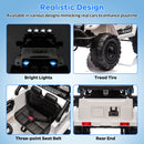 12V Kids Ride-On 2WD Battery-Powered Truck Car with Remote Control Magic Cars 18