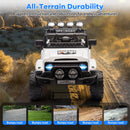 12V Kids Ride-On 2WD Battery-Powered Truck Car with Remote Control Magic Cars 19