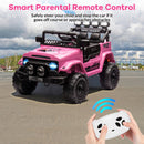 12V Kids Ride-On 2WD Battery-Powered Truck Car with Remote Control Magic Cars 22