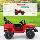 12V Kids Ride-On Truck Car with 3-Speed Driving, Remote Control, and Steering Wheel Magic Cars 4