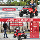 12V Kids Ride-On Truck Car with 3-Speed Driving, Remote Control, and Steering Wheel Magic Cars 5