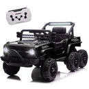12V Kids Electric Ride-On Truck with 6 Wheels, Music, and Remote Control Magic Cars 0