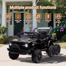 12V Kids Electric Ride-On Truck with 6 Wheels, Music, and Remote Control Magic Cars 2