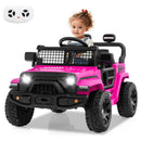 Pink 12V Electric Ride-On Truck for Kids Magic Cars 2