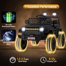 12V Battery-Powered Kids Electric Ride-On Truck Car with 3 Speeds for Toddlers Magic Cars 5