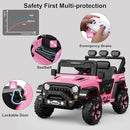 12V Battery-Powered Ride-On Truck Car for Toddlers with 3 Speed Settings Magic Cars 10