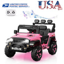 12V Battery-Powered Ride-On Truck Car for Toddlers with 3 Speed Settings Magic Cars 1