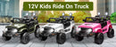 12V Kids Electric Ride-On Off-Road SUV Truck with Remote Control and LED Lights Magic Cars 20