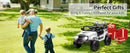 12V Kids Electric Ride-On Off-Road SUV Truck with Remote Control and LED Lights Magic Cars 21