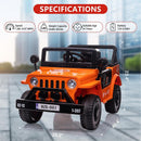 12V Electric Ride-On Truck Car for Kids with Remote Control and LED Lights Magic Cars 15