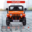 12V Electric Ride-On Truck Car for Kids with Remote Control and LED Lights Magic Cars 16