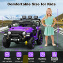 12V Kids Electric Ride-On Truck with Parent Remote Control Magic Cars 13