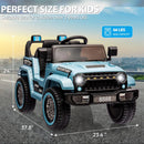 12V Kids Ride-On Truck Car with LED Lights, Horn, Music, and Spring Suspension Magic Cars 5