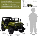 12V Kids Ride-On Truck Car Toy with Remote Control for Children Magic Cars 1