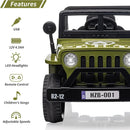 12V Kids Ride-On Truck Car Toy with Remote Control for Children Magic Cars 3