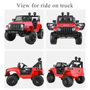 12V Kids Ride-On Truck Car with LED Lights, Parent Remote Control, and Spring Suspension Magic Cars 10
