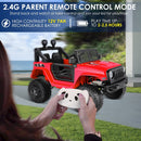 12V Kids Ride-On Truck Car with LED Lights, Parent Remote Control, and Spring Suspension Magic Cars 3