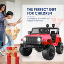 12V Kids Ride-On Truck Car with LED Lights, Parent Remote Control, and Spring Suspension Magic Cars 9